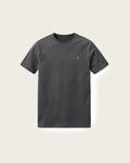 GRAY CREW NECK RAMSKULL T-SHIRT
