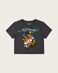 Ed Hardy Fitted Tee - Gray