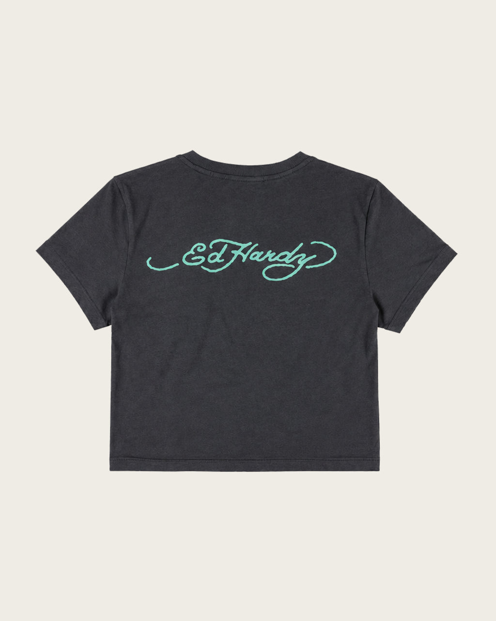 Ed Hardy Fitted Tee - Gray