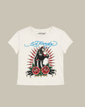 Ed Hardy Fitted Tee - Off White